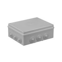 Puszka n/t S-BOX 506 240x190x90mm 12 dławików, bezhalogenowa, IP65, szara | S-BOX 506 Pawbol