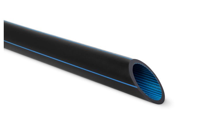 Rura osłonowa do kabli optotelekomunikacyjnych TELKOM 32/2,9 1250N,HDPE, pasek niebieski (250m) | 10727 TT Plast