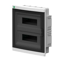 Rozdzielnica p/t RP 2x12 PE+N IP40, dymny, ELEGANT | 2435-01 Elektro-Plast Nasielsk