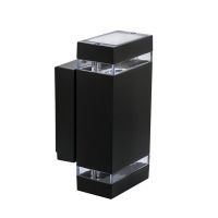 Oprawa elewacyjna ZEW EL-235J-B GU10 IP44 2 x max 35W kolor czarny | 22440 Kanlux