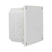 Puszka Podtynkowa Elewacyjna Hermetyczna Ppt-EH161, IK07, IP65, pokrywa z tworzywa, 160x160x87 | 64.161 Elektro-Plast Opatówek