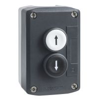 Stacja sterująca ciemnoszara z przyciskiem Fi-22mm Harmony XALD | XALD222E Schneider Electric