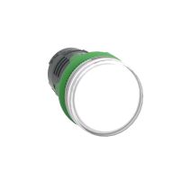 Wskaźnik monolityczny świetlny biały LED 110-120V AC plastikowy Harmony XB5 | XB5EVG1 Schneider Electric