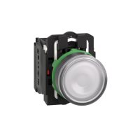 Przycisk płaski biały LED 230-240V Harmony XB5 | XB5AW31M5 Schneider Electric