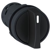 Przełącznik piórkowy Fi-22mm 2-pozycyjny uchwyt standardowy 1NO czarny, Harmony XB7 | XB7ND21 Schneider Electric