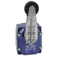 Łącznik krańcowy OsiSense XC z rolką termoplastyczną, 2x(1NC+1NO), | XCRB55 Telemecanique Sensors