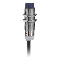 Czujnik indukcyjny XS2 M12 z wyjściem NPN 1NO 12-24VDC, kabel 2m, XS2 M12 | XS212BLNAL2 Telemecanique Sensors
