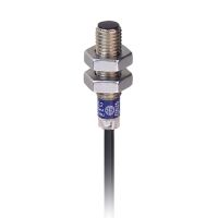 Czujnik indukcyjny XS1 M8 L33mm mosiądz Sn 2mm 12-24VDC kabel 2m, XS1 M8 | XS108B3PAL2 Telemecanique Sensors