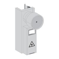 Wskaźnik laserowy do kurtyn bezpieczeństwa typu 2 i 4 Preventa XU | XUSZLPE Telemecanique Sensors
