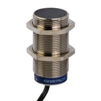 Czujnik indukcyjny XS6 M30 L62mm mosiądz Sn 15mm 12-48VDC kabel 2m, XS6 M30 | XS630B1PAL2 Telemecanique Sensors