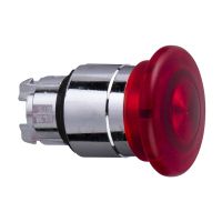 Napęd przycisku grzybkowego Fi-40mm czerwony samopowrotny LED metalowy Harmony XB4 | ZB4BW443 Schneider Electric