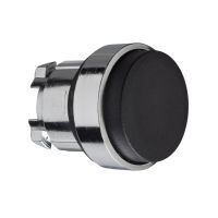 Główka przycisku wystającego z samopowrotem czarna metalowa Harmony XB4 | ZB4BL2 Schneider Electric