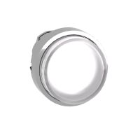Napęd przycisku wystający biały push-push LED metalowy bez oznaczenia Harmony XB4 | ZB4BH13 Schneider Electric