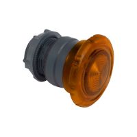 Napęd przycisku grzybkowego Fi-40mm pomarańczowy odryglowany przez obrót LED plastik Harmony XB5 | ZB5AW753 Schneider Electric
