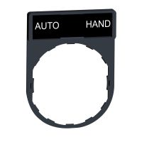 Ramka 30x40mm do mocowania etykiet o wymiarach 8x27mm "auto-hand" Harmony XB4 | ZBY2364 Schneider Electric
