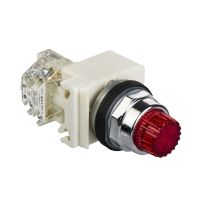 Przycisk kryty Fi-30mm LED 600V AC, 10A zielony | 9001K2L35RH13 Schneider Electric