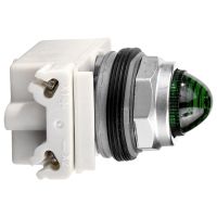 Dioda sygnalizacyjna LED zielona, 110-120V AC, BA9s, Fi-30mm, Harmony 9001K | 9001KP1G9 Schneider Electric