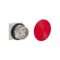 Przycisk grzybkowy Fi-35mm czerwony 2-pozycyjny metalowy z blokiem styków 1NO + 1NC | 9001KR4RH13 Schneider Electric