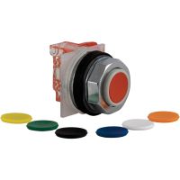 Przycisk wystający 2 pozycyjny z zestawem 7 kolorowych wkładek metal 1NO + 1 NC Harmony 9001K | 9001KR3UH13 Schneider Electric