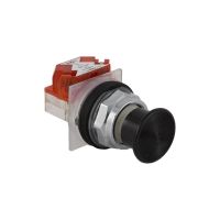 Przycisk grzybkowy Fi 35 wkręcany napęd 2 pozycyjny czarny 1 C/O metalowy Harmony 9001K | 9001KR24BH13 Schneider Electric