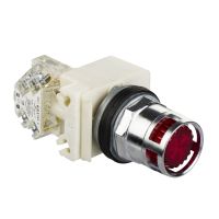 Przycisk podświetlany czerwony LED, 120V, BA9s, 1C/O, Fi 30 Harmony 9001K | 9001K3L1RH13 Schneider Electric