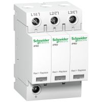 Ogranicznik przepięć Acti9 iPRD20r-T2-3-IT 3-biegunowy typ2 20kA | A9L20321 Schneider Electric
