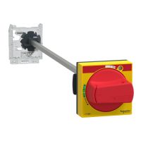 Zestaw z rączką GV2 cerwony IP65 W/O TR | GV2APN04 Schneider Electric