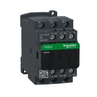 Stycznik mocy TeSys D 12A 3P 5,5KW 24V DC 1NO 1NC AC-3 zaciski śrubowe | LC1D12BL Schneider Electric