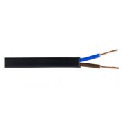 Przewód mieszkaniowy H03VVH2-F (OMYP) 2x0,5 300/300V czarny BĘBEN | G-111603-B TF Kable