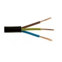 Przewód mieszkaniowy H03VV-F (OMY) 3x1,0 żo 300/300V czarny BĘBEN | 5901854409856-B Elpar