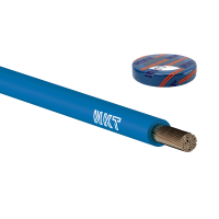Przewód instalacyjny H07V-K (LGY) 6,0 450/750V, niebieski KRĄŻEK | 160001069C0100 Nkt