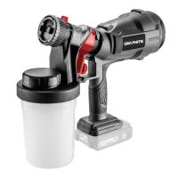Pistolet natryskowy HVLP Energy+ 18V, Li-Ion, bez akumulatora | 58GE103 GRAPHITE