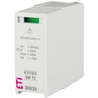 Moduł wymienny ogranicznika przepięć, MOD. ETITEC SM T2 300/20, typ T2 (C) | 002440756 Eti