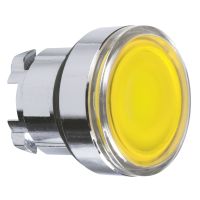 Napęd przycisku podświetlany LED kryty, zółty, Harmony XB4 | ZB4BW383 Schneider Electric