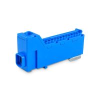 Blok bezgwintowy TLC14N 1,5-2,5/25 na szyne TH 1000VAC/1500VDC 63A, 6kV niebieski | 49.1402 Elektro-Plast Opatówek