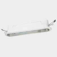 Oprawa awaryjna ARROW P LED IP40 1W 1h jednozadaniowa AT biała, klosz transparentny | ARPS/1W/B/1/SE/AT/WT Awex
