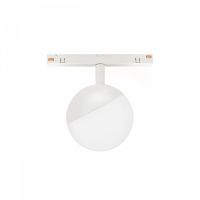 Oprawa LED GLOBE kula na szynoprzewód 100x148mm 5W 165st biała 5 lat gw. DALI system SHIFT | WLD+40033_DALI Wojnarowscy