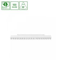 Oprawa LED GRID M na szynoprzewód 303x23x42mm 17W 35st biały 5 lat gw. CASAMBI system SHIFT | WLD+40041_CASAMBI Wojnarowscy