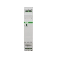 Przekaźnik elektromagnetyczny PK-1P 24 V, styk 1 x NO 16 A, Inrush 120A/20ms | PK-1Z-LED-24V F&F