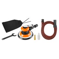 Szlifierka mimośrodowa pneumatyczna 150 mm, podciśnieniowe odsysanie pyłu | 14-013 NEO TOOLS