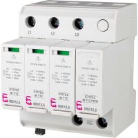 Ogranicznik przepięć, do ochrony falowników PV, AC, ETITEC M T12 950/12,5 4Y RC, typ T1+T2 (B+C) | 002440811 Eti
