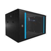 Szafa RACK 19" 6U 600X450 wisząca czarna EXTRALINK | EX.7225 Batna