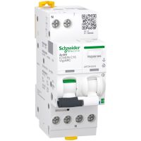 Detektor iskrzenia Acti9 Active iCV40N-VigiARC-C16-30-SI-1N, C16, 30 mA, typ SI z MCB, RCCB i komuni | A9TDFC616 Schneider Electric