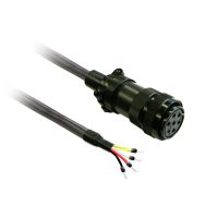 Kabel zasilający serwosilnika BCH16, 4G2.0, 3M, ekranowany, MIL | VW3M5A21R03S Schneider Electric