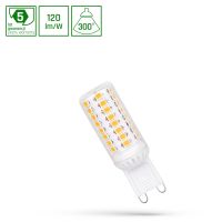 Lampa LED G9 4,5W 510lm WW 3000K 230V ciepło biała 5 lat gw. Premium | WOJ+14436_4.5W Wojnarowscy