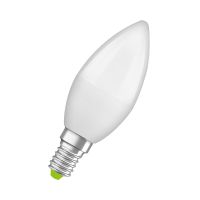 Lampa LED LVRPCLB40 4,9W/827 470lm 2700K 230V FR matowa E14 wykonana z plastiku z recyklingu (PCR) | 4058075824973 Ledvance
