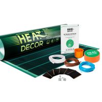 Zestaw folii grzewczej HD-EPL 80 W/m2, szer. 100 cm - BEZ TERMOSTATU - konektor BX - 10m2 | Z/EPL80/BT/BX/10 Heat Decor