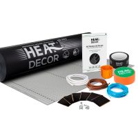 Zestaw folii grzewczej HD-PRO 80 W/m2, szer. 100 cm - BEZ TERMOSTATU - konektor typ BX - 18m2 | Z/PRO80/BT/BX/18 Heat Decor
