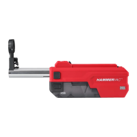 Odsysacz do młotków M18FDDEL32-0 dedykowane odsysanie pyłu do młota M18 FUEL 32mm SDS-Plus | 4933492142 Techtronic