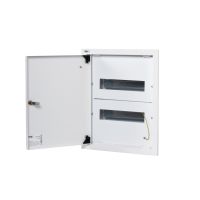 Rozdzielnica metalowa podtynkowa KP-DB-I-MF-212 dł. 375 szer.115 wys.448 kolor biały | 35680 Kanlux